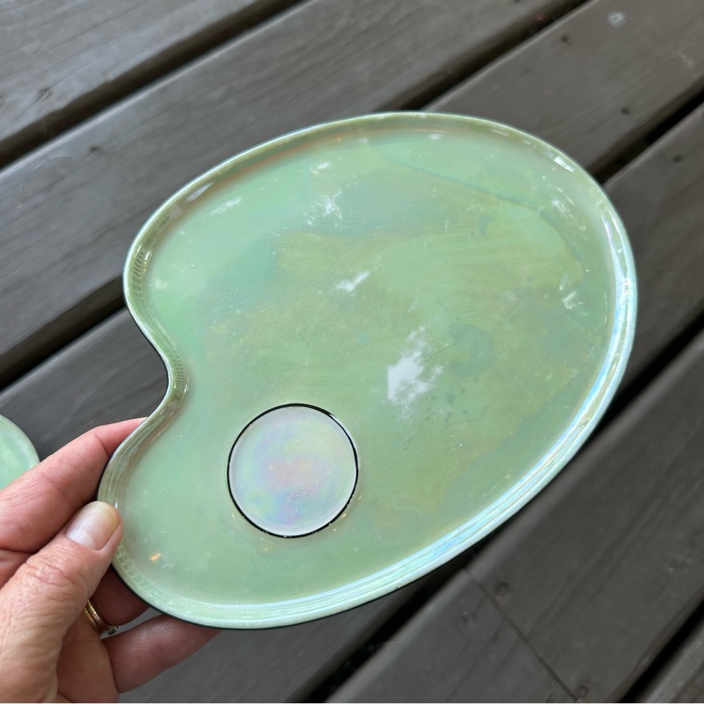 Atlas Lusterware Snack Plates (4) - Picture 6 of 8